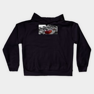 Red Ukulele Kids Hoodie